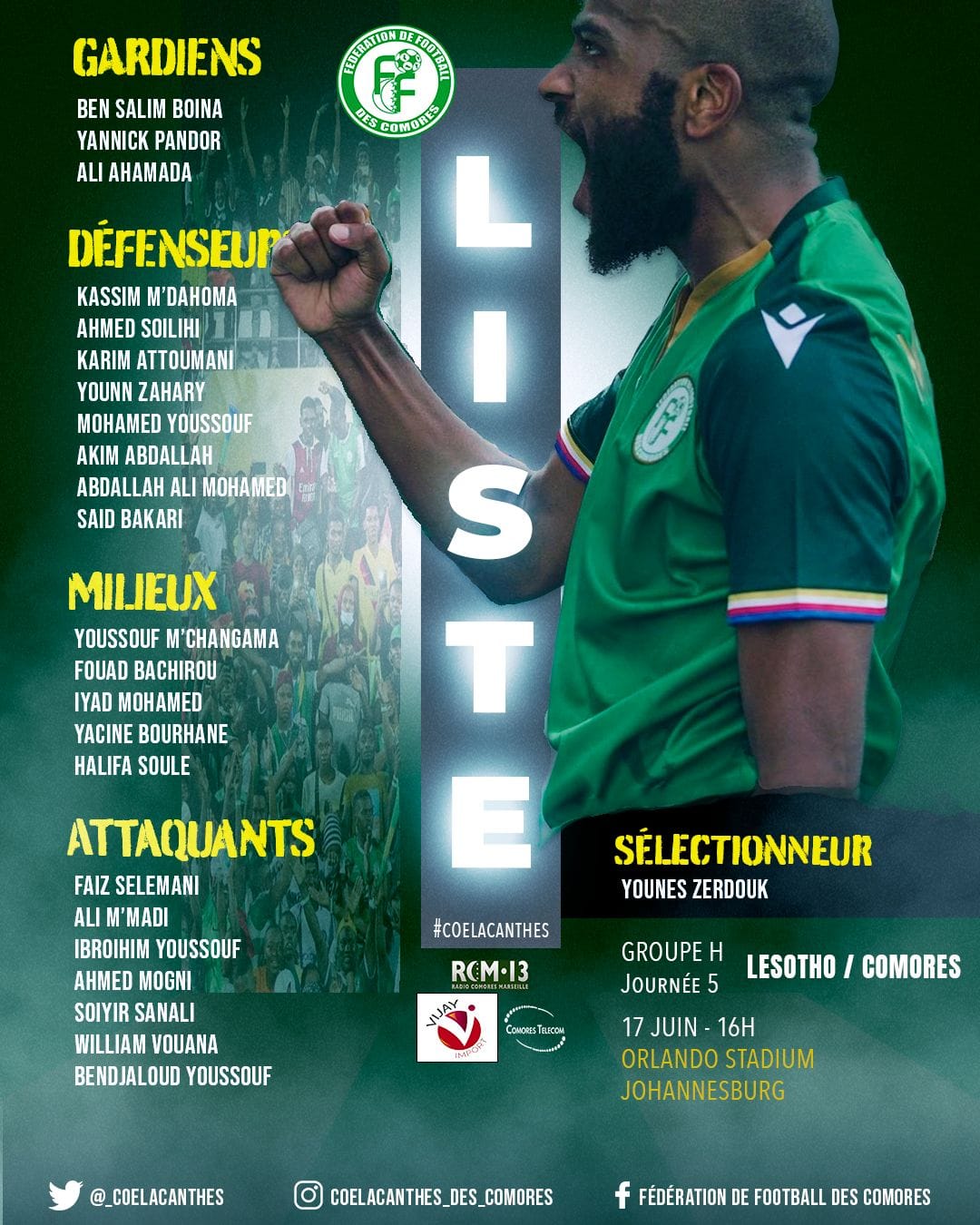 image Cœlacanthes, une liste pour entretenir l’espoir